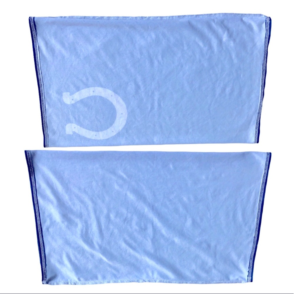 COLTS Neck Gaiter Headband INDIANAPOLIS NFL TEAM LOGO Blue Men’s UNISEX - Picture 4 of 12